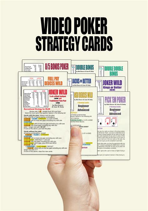 video poker strategy|video poker strategy generator wizard.